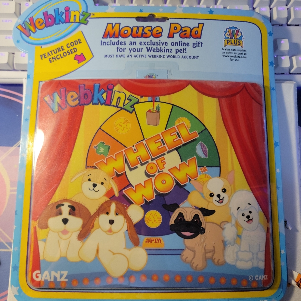 Webkinz Wheel of Wow Mousepad